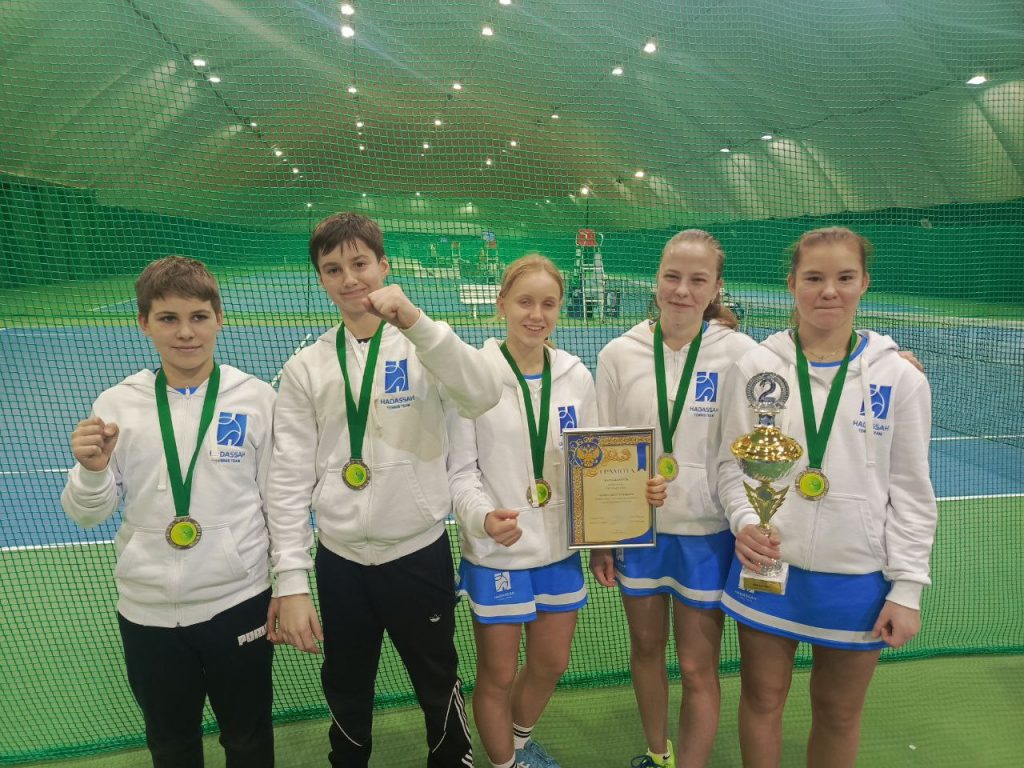 Юниоры Hadassah Tennis Team стали вице-чемпионами Москвы 2024