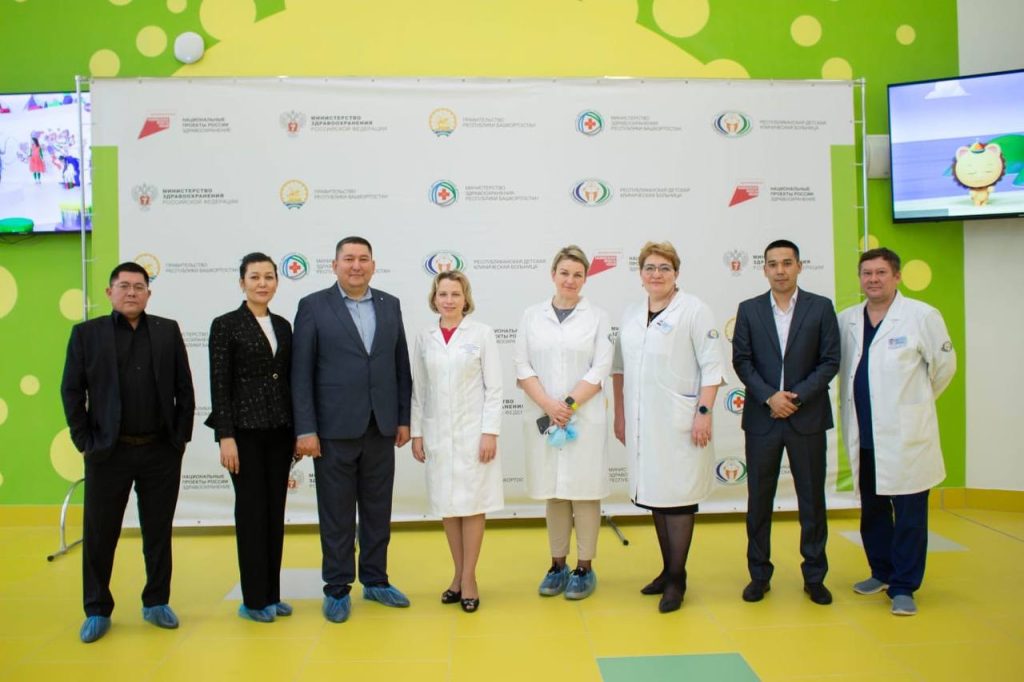 Рәхмәт Уфе: «Медскан Golden Care» с ответным визитом в столице Башкирии